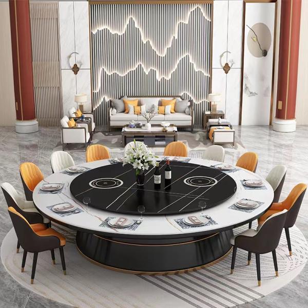 High End Custom Restaurant Furniture Large Round Table