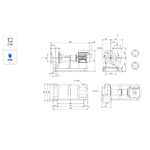 Grundfos Nke 250-315/260-210 Water Pump Regional Heating and Cooling Equipment