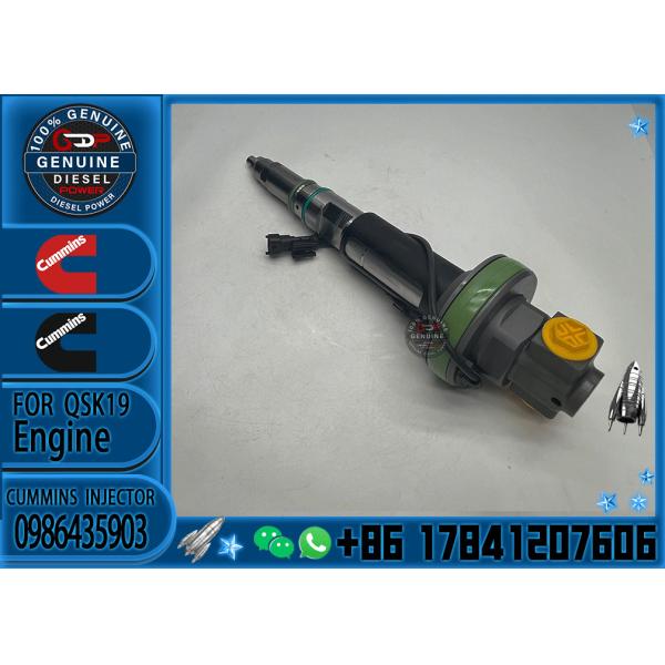 Genuine Fuel Injector Assembly F00BJ00006 FOOBJ00007 0986435903 0986435614 For Qsk19 Engine