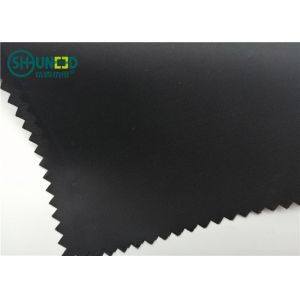 210T Knitted Taffeta Fabric Woven Interlining 100% Polyester For Garment