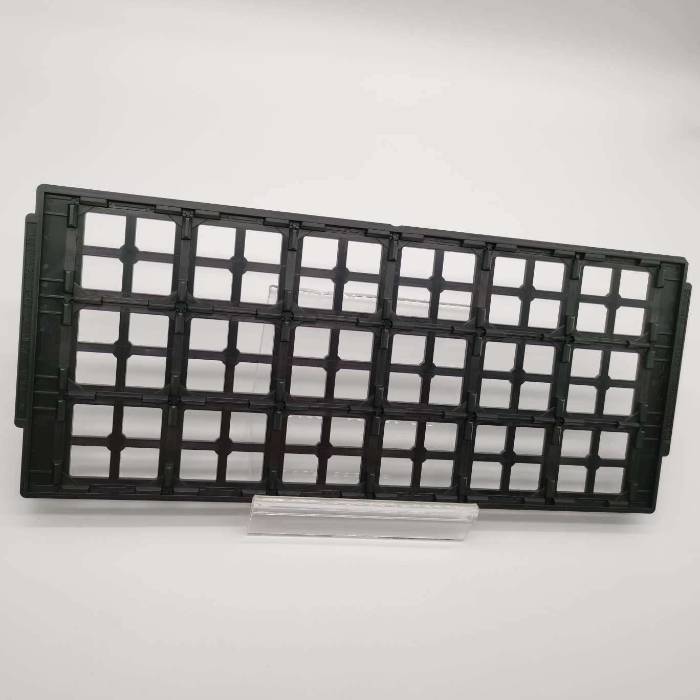 ODM PCB Module ESD Black IC Packaging Trays Heat-Resistant