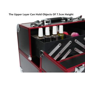 Permanent Makeup Tattoo Tool Box , Aluminum Alloy Tattoo Machine Box