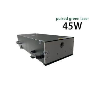 Quality 45W Nanosecond Pulsed Green Fiber Laser Single Mode for sale