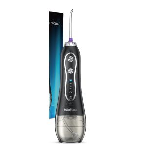 Electric 5 Modes Portable Oral Irrigator , 300ml Waterproof Dental Water Flosser