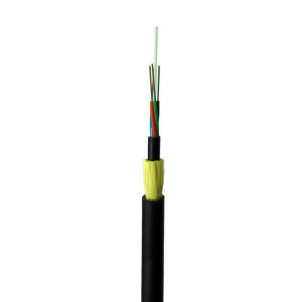 Buy Kevlar Yarn Armored Aerial ADSS Fiber Cable All Dielectric at wholesale prices