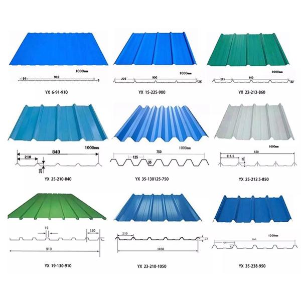 Prime Metal Roof Panels PPGI Steel Sheet Corrugated Steel Roofing Sheet 16ft Corrugated Roofing