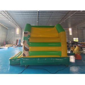 Commercial Grade Inflatable Combo Coconut Tree Sandbeach Inflatable Bouncy House