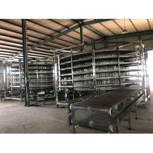 CE Spiral Conveyor Cooling Tower Food Transmission