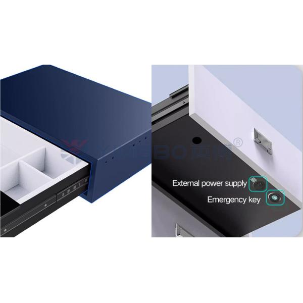 Fingerprint Lock Smart Waterproof Panel Jewelry Safe Box For Home Security