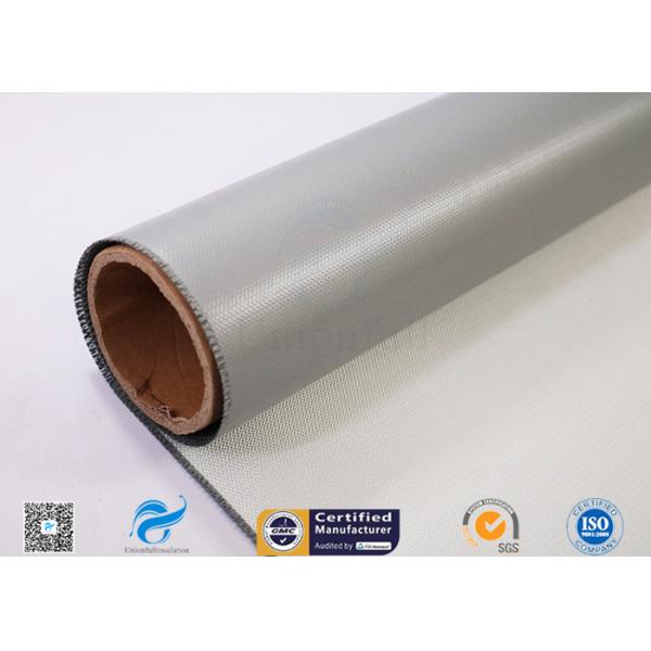 Buy Thermal Insulation Alkali Free Fiberglass Fabric Coated With Silicone Rubber at wholesale prices