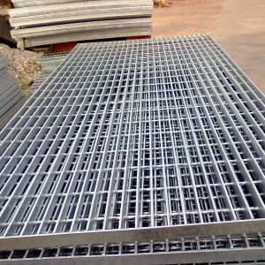 Industrial Steel Grating 25-W-4 Platform