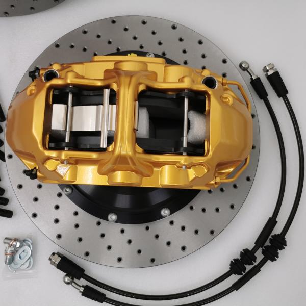 Hydraulic 6 Pot Brake Kit BBK GT6 405*34mm Painting Gold For Porsche 911 922