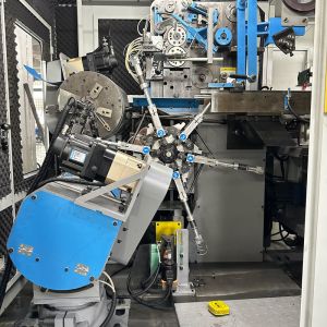 Mattress Spring Bed Core Making Machine 90-100pcs / Min Datas Adjusted By