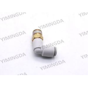 465500570 Fitting Male Elbow Textile Machine Parts 5/32 DIA TBG 1/8 NPT THD
