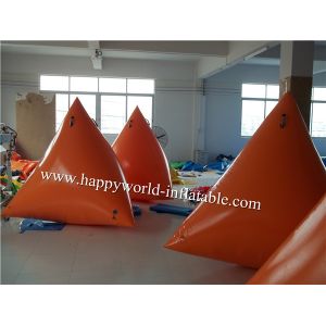 Quality Inflatable floating triangle , inflatable floating cube for sale
