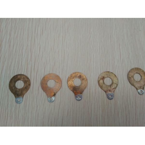 Professional Piezoelectric Ultrasonic Transducer Silver On The Surface