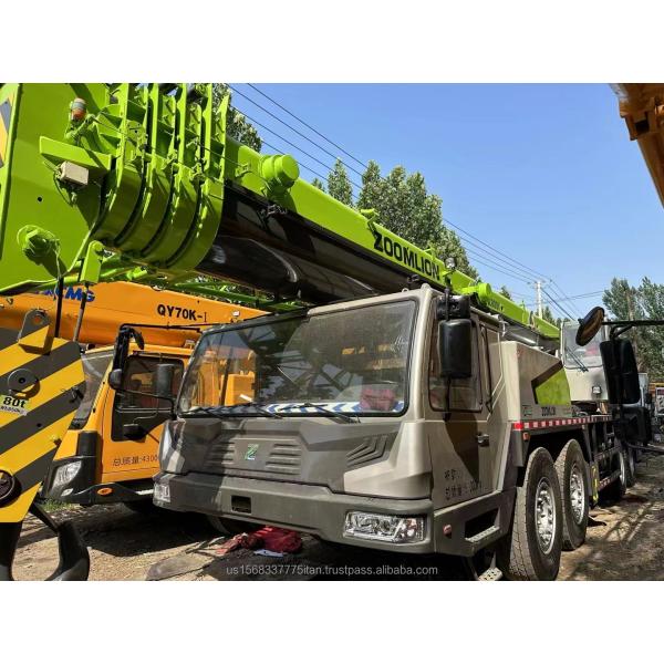 4.5m Max. Lifting Height 70000 kg Weight Used Zoomlion 70 Ton Crane for Construction