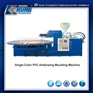 Durable Antiwear PVC Air Blowing Machine , PCU Shoe Sole Molding Machine