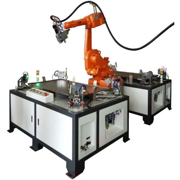 Buy 2500W Robot Welding Machine ISO Integrated Laser Welding Workstation at wholesale prices