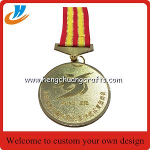 China Gold medals medallion with custom,physical culture sports gold medals on sale
