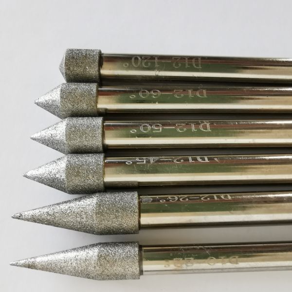Custom-Made Electroplated Diamond Grinding Heads In Various Sizes. For Cemented Carbide