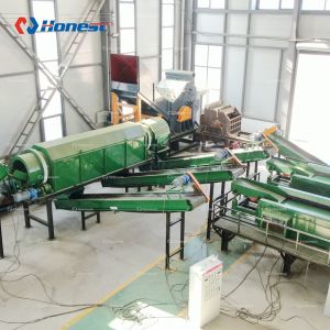 Automotive Shredder Residue Recycling Machine Scrap Steel Recycling Plant ASR