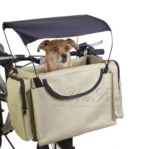 Quality Over the Shoulder Carrier Bicycle Basket for Dog