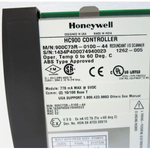 900C73R-0100-44 Honeywell HC900 Controller Redundant I/O Scanner