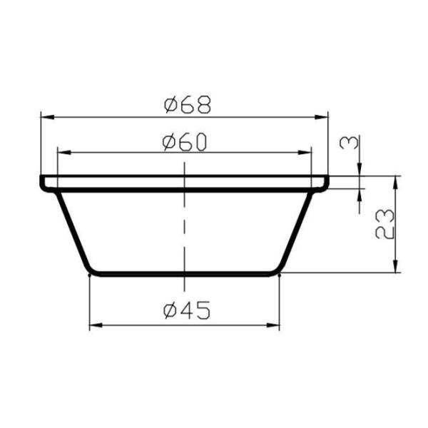 Buy Rk Bakeware China Self Cutting Savoury Pie Tin Pallet Tray at wholesale prices