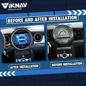 9Inch Car Stereo System Touch Screen Android radio For BMW R56 R60 2007-2010