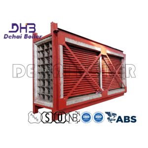 High Temp Air Preheater , Welded Pre Heating System High Combustion Rate