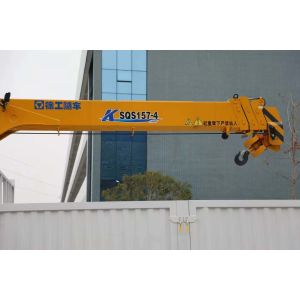 SHACMAN 6-wheel L3000 Crane Cargo Truck 4x2 210hp EuroII