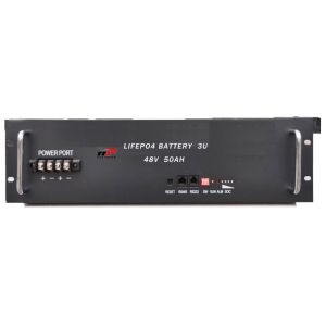 UPS Power 3U 2560wh 48V 50Ah ESS Lithium Lifepo4 Battery