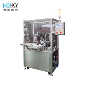 Quality Full Automatic 10ml Vial Filling Capping Machine With Automatic Cap And Plug Feeding Disk Pharma Industry Packing for sale