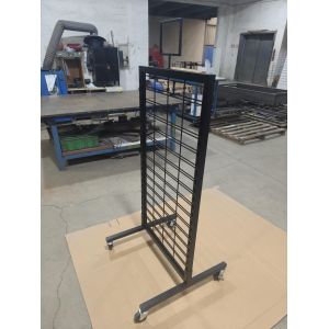 BLACK GRID KIT W/ 3" CASTERS, 2 PCS T LEGS, WITH 4 CASTERS RETAIL DISPLAY