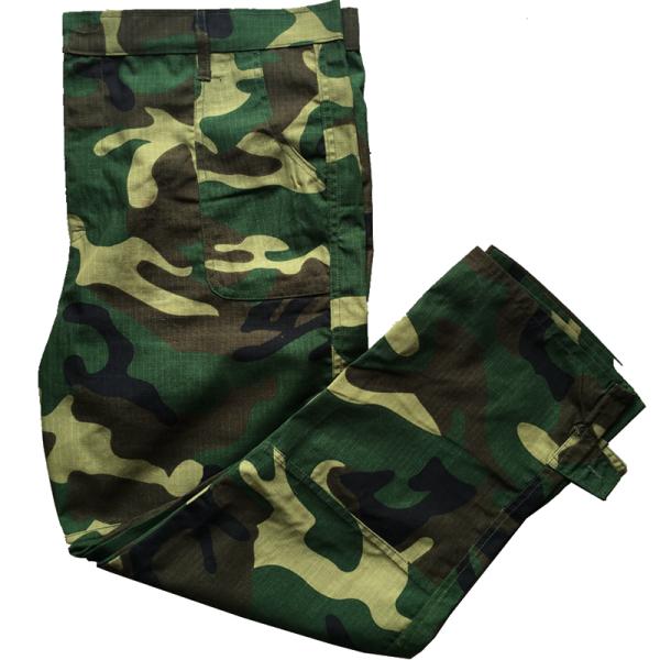 Forest BDU / ACU Army Battle Dress Uniform Special Design Breathable Metal Button Cuffs