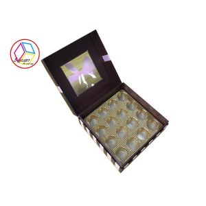 Personalized Empty Chocolate Gift Boxes / Chocolate Presentation Boxes