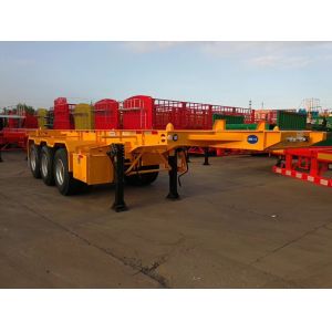 CIMC Vehicle Quality Products 3 Axle Skeleton Semi-trailer