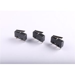 High Performance Micro Rocker Switch , Mini Snap Action Switch 12V DC With Lever