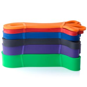 Professional Fitness Rubber Bands Length Customized For Strength Training