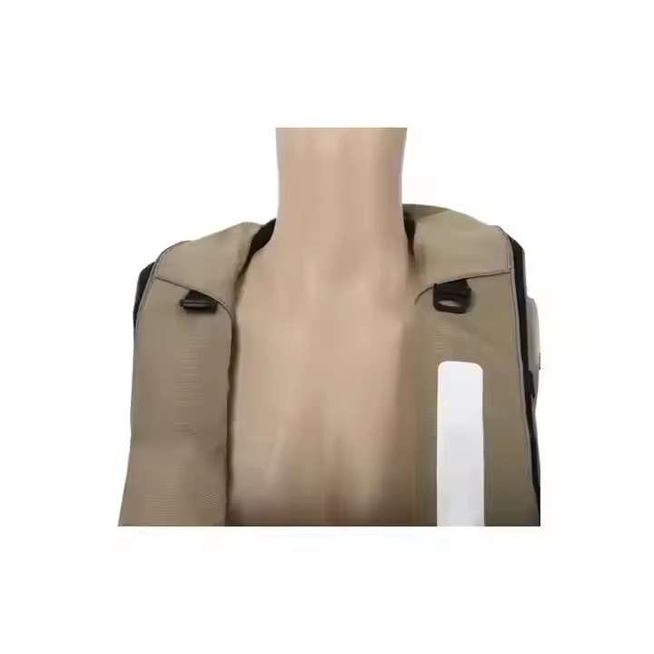 AG19072 Oxford + TPU Inflatable Life Jacket with Adjustable Straps