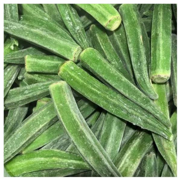 Chinese Supply Best Quality Good Price Iqf Frozen Vegetable Whole Okra Gumbo