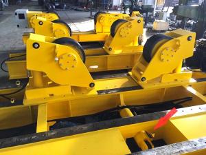 Quality Yellow Conventional Hydraulic Fit Up Welding Rotator For Pipe Butt Welding for sale