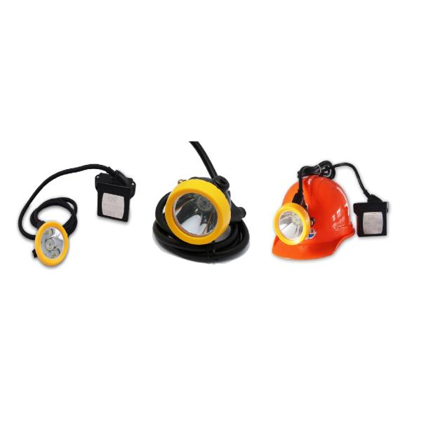High Brightness 15000 Lux Kl5lm Mining Cap Lamps Under Ground With Cable