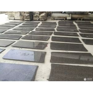 Polished granite tile