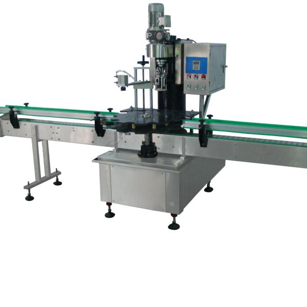 Automatic 4-Head Filling Locking Capping Labeling Machine for Glass Bottle Wine/Liquor