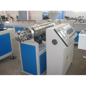 PVC Plastic Extrusion Line , PVC Fiber Reinforced Soft Hose Making machine