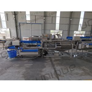 2200 KG Fruit and Vegetables Vacuum Packed Potato Processing Line for Precise