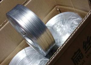 Quality Cooper Coat Galvanized Flat Wire For Stitching / Carton Binding Wire for sale