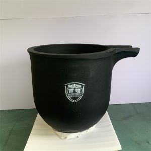 Graphite Gold Melting Crucible 150kg Capacity For Jewelry Making